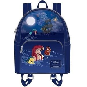 The Little Mermaid Ariel Fireworks Glow and Light Up Mini Backpack